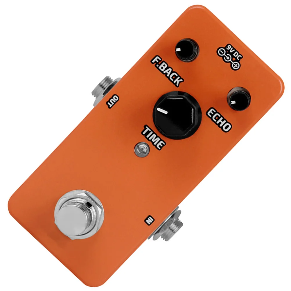 

All-Metal Analog Delay Effect Pedal Bass Electric Guitar Stereo Digital Delay Compact Durable Processor Portable