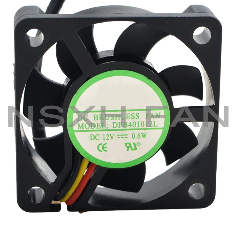 4CM 4010 DFB401012L 12V 0.6W BALL COOLING FAN