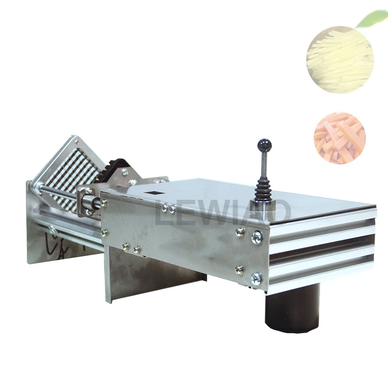 جديد الفولاذ المقاوم للصدأ آلة قطع البطاطس عدم الانزلاق البطاطس المقلية القاطع المنزل استخدام قطاعة البطاطس المروحية الخيار أدوات المطبخ