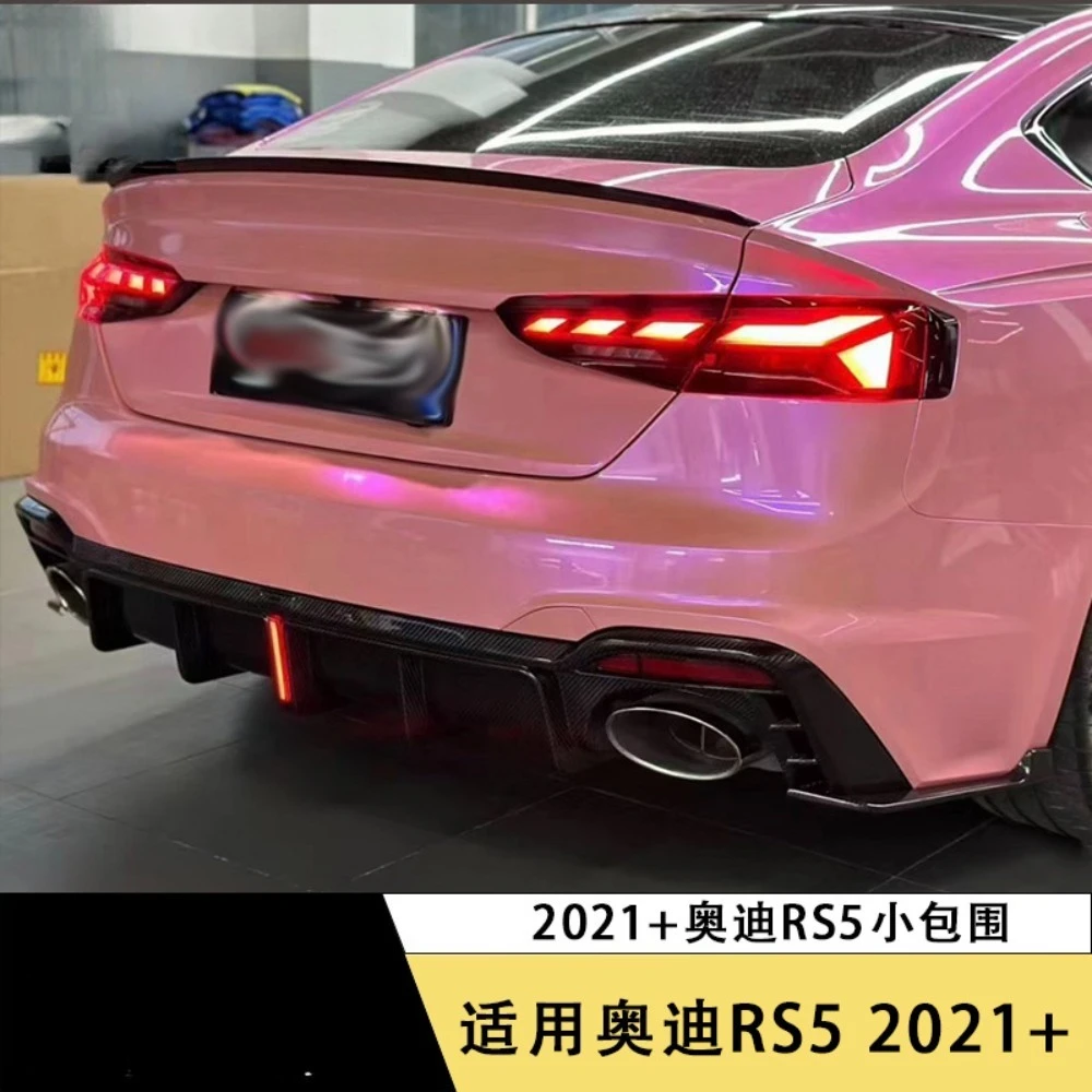 Auto Parts WIde Body Kits for Audi RS5 S5B9 2017-2021 Upgrade to sports Style Carbon Fiber Front Bumper Lip Rear Lip Side Skirts