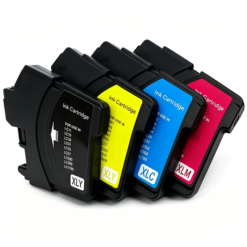 LC11 LC16 LC38 LC61 LC65 LC67 LC980 LC990 LC1100 Compatible Ink Cartridge For Brother DCP-J140W MFC-250C 255CW 257CW J270W 290C