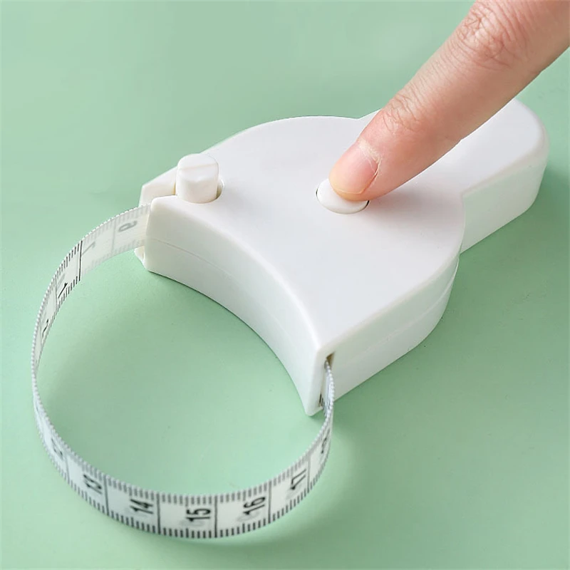 Automatic Telescopic Tape Measure Body Waist Circumference Measuring Rule Portable Sewing Tape Measuring Tools wholesale