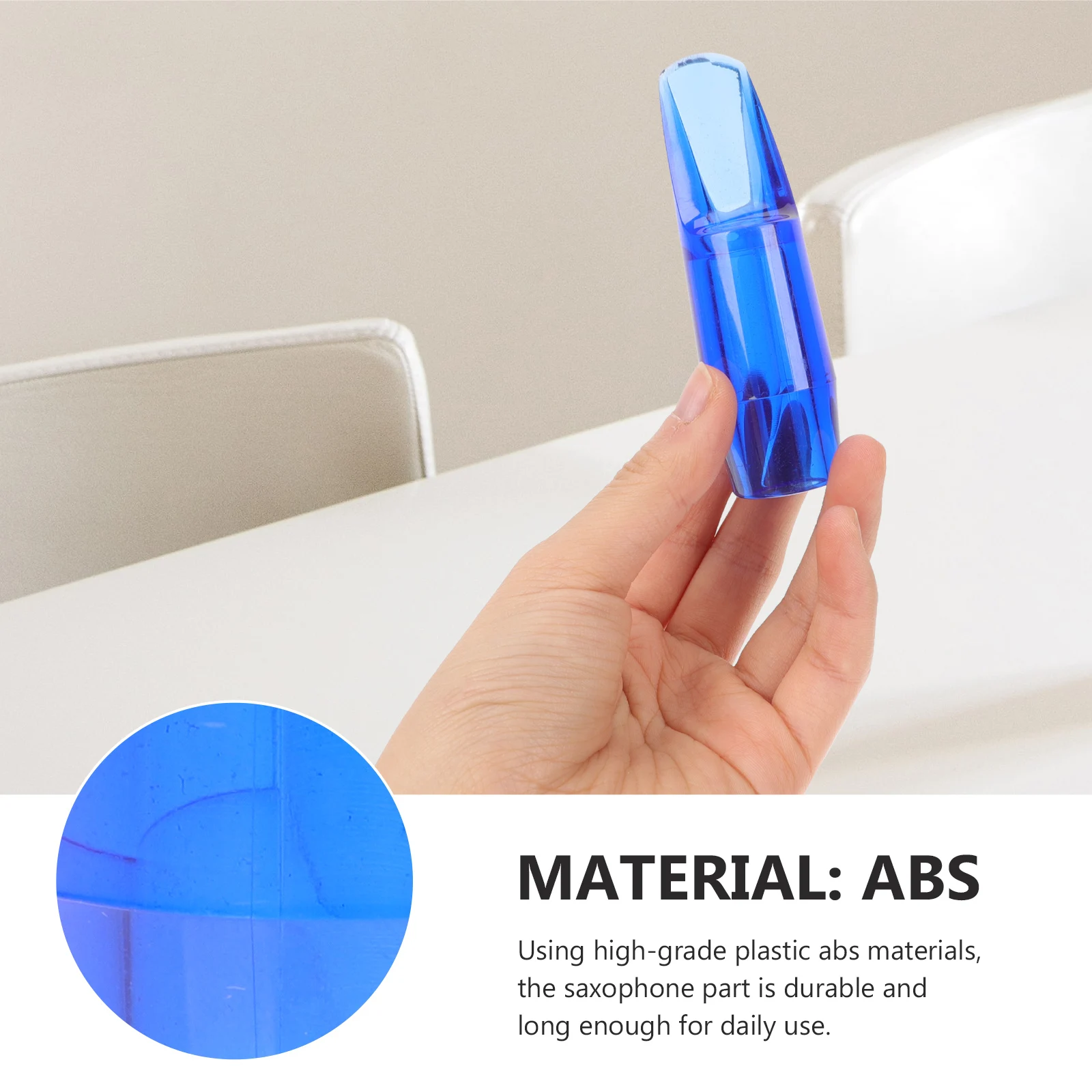 

Alto Saxophone Replacement Mouthpiece Durable Plastic Head Part For Saxophone Beginners Accessories Supplies Lightweight