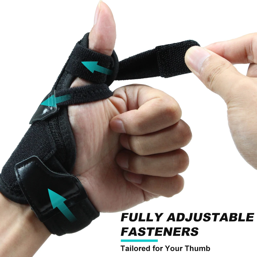Arthritis Thumb Brace - Adjustable Wrist Stabilizer & Spica Splint for Carpal Tunnel Pain Relief - Left/Right Hand