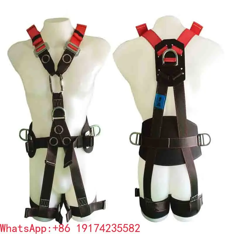 High Strengthened Polyester Safety Seat Belt 45mm Harness 3 Point Classic Type With Steel Rings