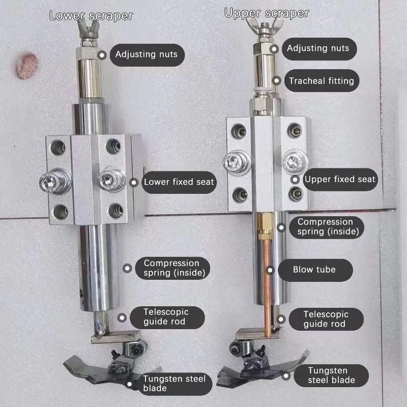 

2Piece Set of PET Edge Scraping Wire Without Damaging The Board Woodworking Edge Sealing Machine With No Power Floating Scraper