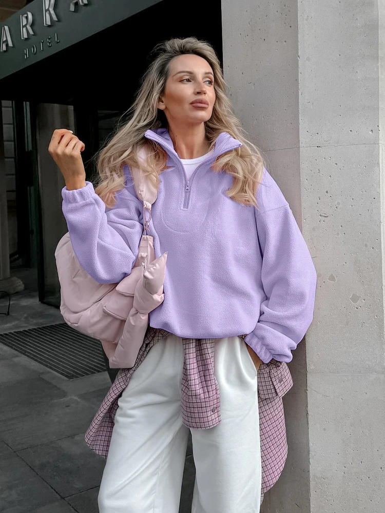 

Свободный худи-пуловер с длинными рукавами для осени и зимы, модный женский свитшот в уличном стиле, трансграничная поставка