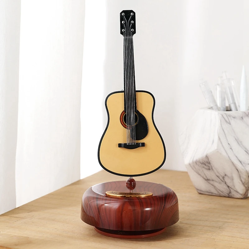 Classical Instruments Pipa Music Box Home Wine Cabinet Decorations Violin Guitar Octave Box Home Decoration