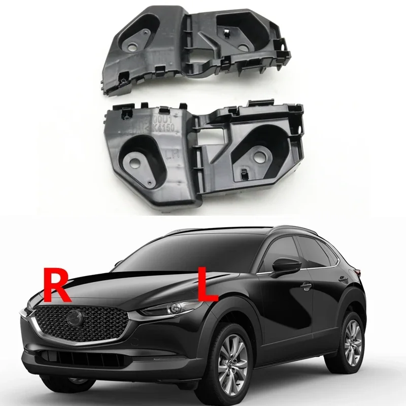 For Mazda CX 30 2019 2020 2021 2022 DM Car Plastic Replacement Front Bumper Support Bracket Retainer