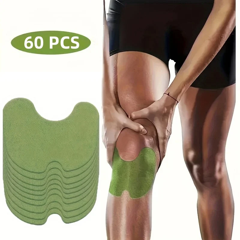 60 pçs pescoço ombro e joelho remendo acupuntura remendo de calor de longa duração quente joelho remendo esportes ao ar livre almofadas de segurança novo