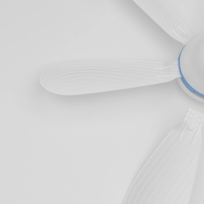 Rechargeable Ceiling Fan Remote Ceiling Canopys Fan 2Speed Hangings Fan 10000mAh