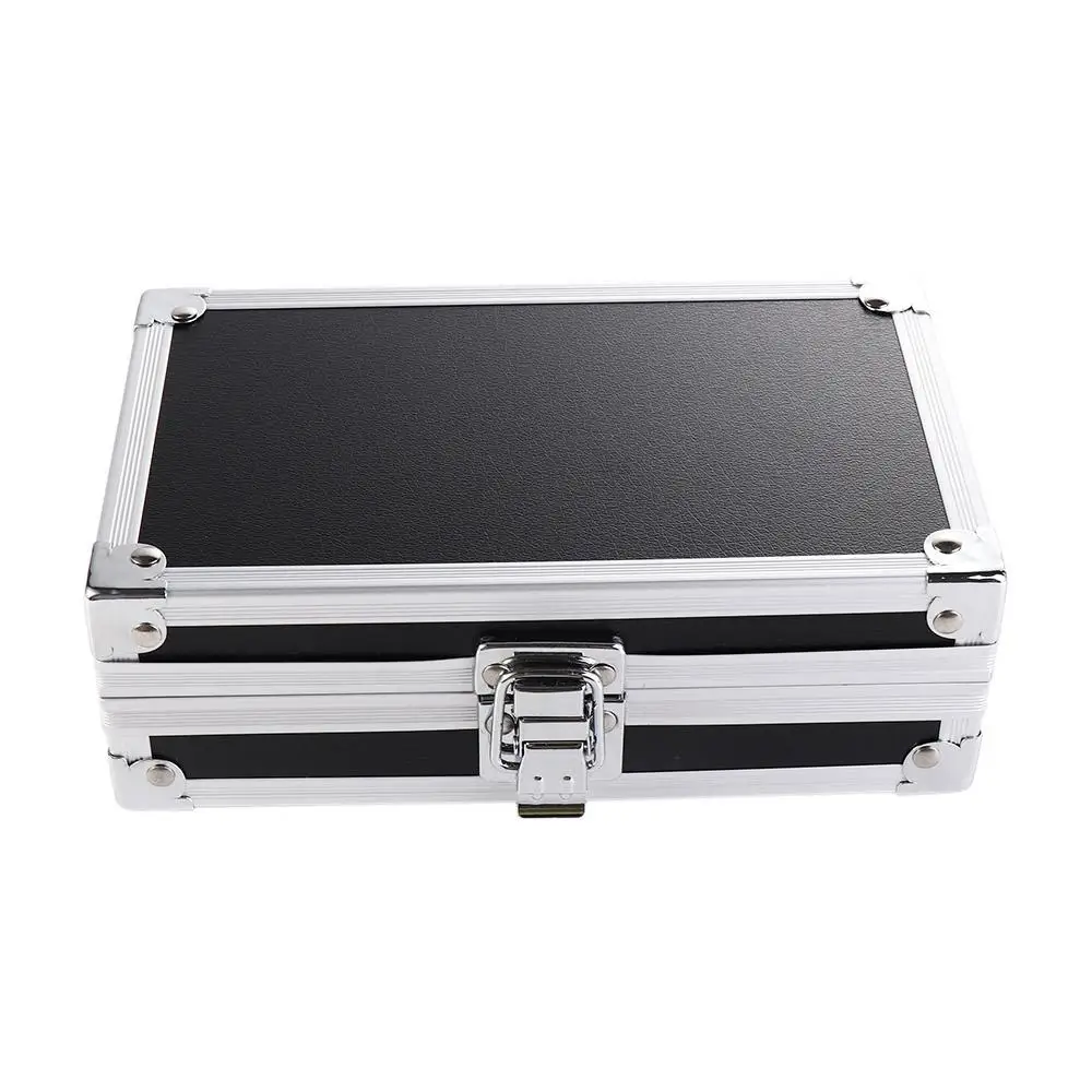 

Portable Impact Resistant Outdoor Camping Metal Metal Storage Instrument Case Travel Suitcase Toolbox Jewelry Box Storage Box