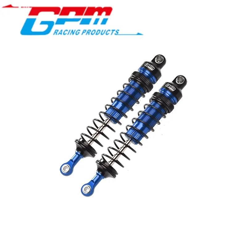

GPM RK108F АЛЮМИНИЕВЫЕ 6061-T6 ПЕРЕДНИЕ РЕГУЛИРУЕМЫЕ ПРУЖИННЫЕ Амортизаторы (108 ММ) ДЛЯ LOSI 1/10 ROCK REY БЕСЩЕТОЧНЫЕ РОК-РАКОВЫЧКИ / ARRMA 1/10 ГОР