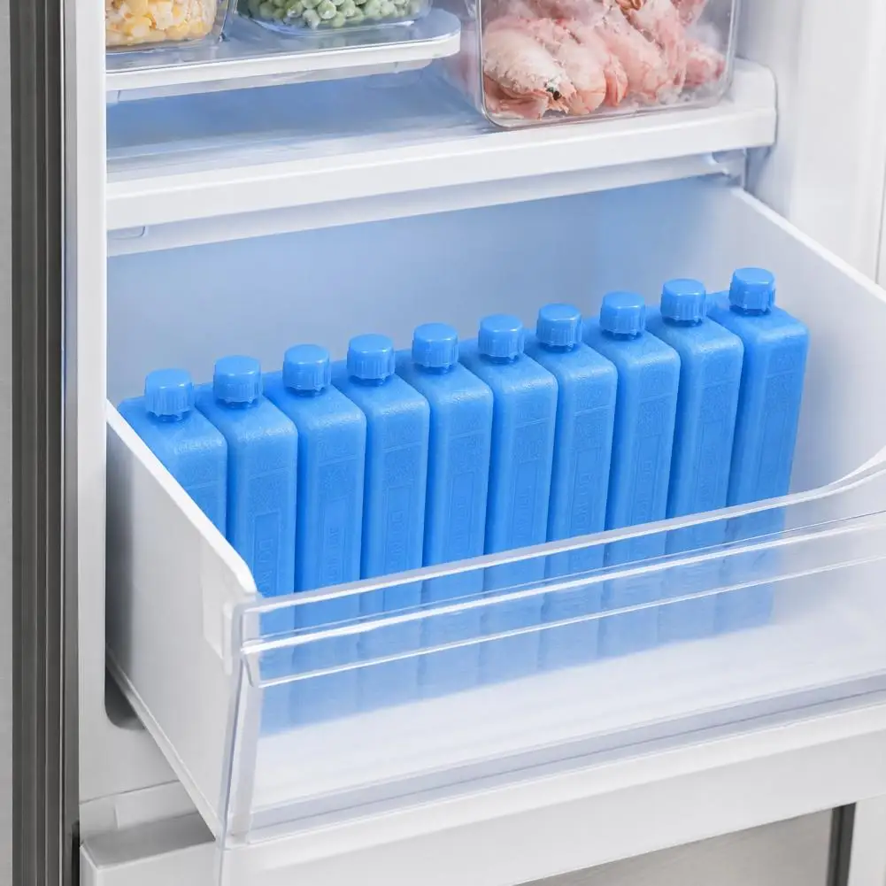 Compact Ice Pack Reusable Mini Ice Packs for Portable Air Conditioner Compact Gel Bags for Lunch Box Freezer Packs for Outdoor