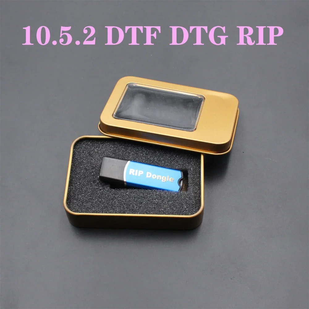 DTG Software 9.03 10.3 10.5 10.5.2 RIP With Lock Key Dongle For Epson L805 L800 R1390 L1800 R2000 XP-15000 DTF Software