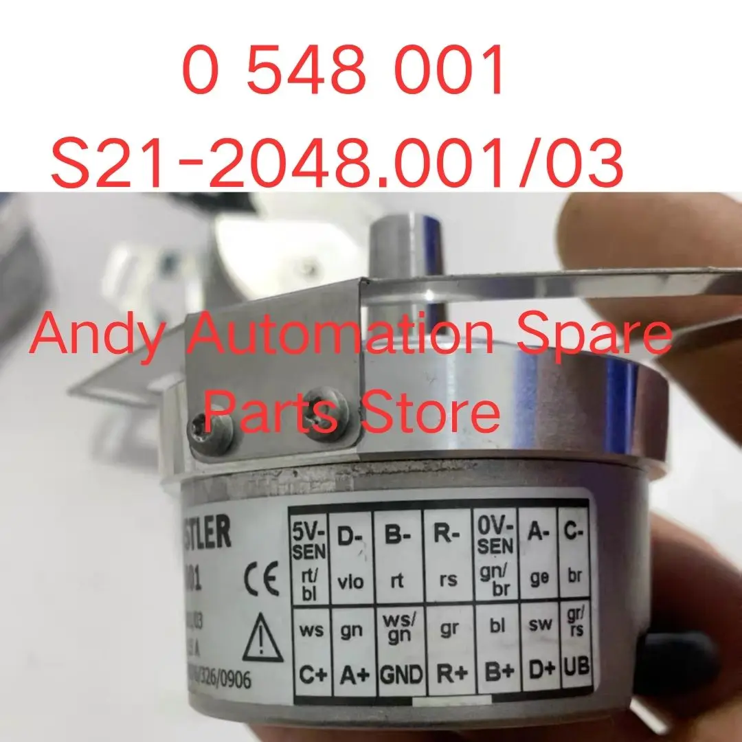 Second-hand 0 548 001 S21-2048.001/03 Encoder 0548001 S21-2048.001/03