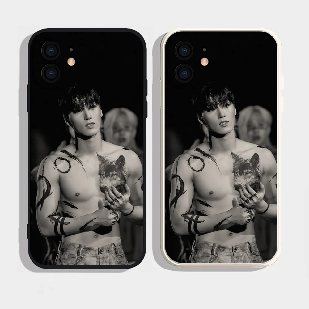 Epc Hot A- ATEEZ Kpop Phone Case Silicone Soft For IPhone 16 15 14 13 12 11 Plus Pro Max Plus