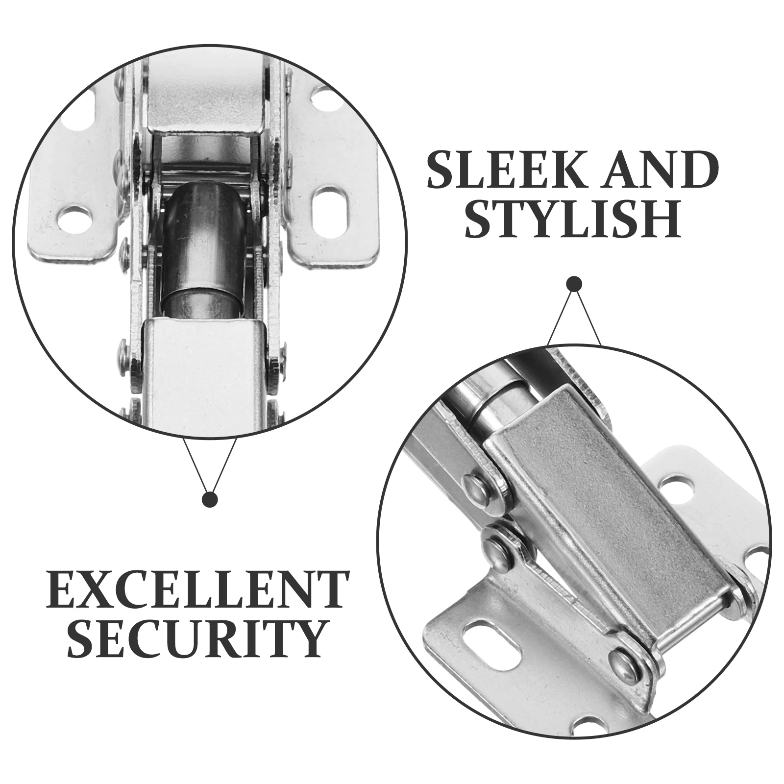 

Hydraulic Thickened Cabinet Buffer Hinge Strong Cold-Rolled Steel Smooth Quiet Closure Easy Install Damping Hinge Replacement