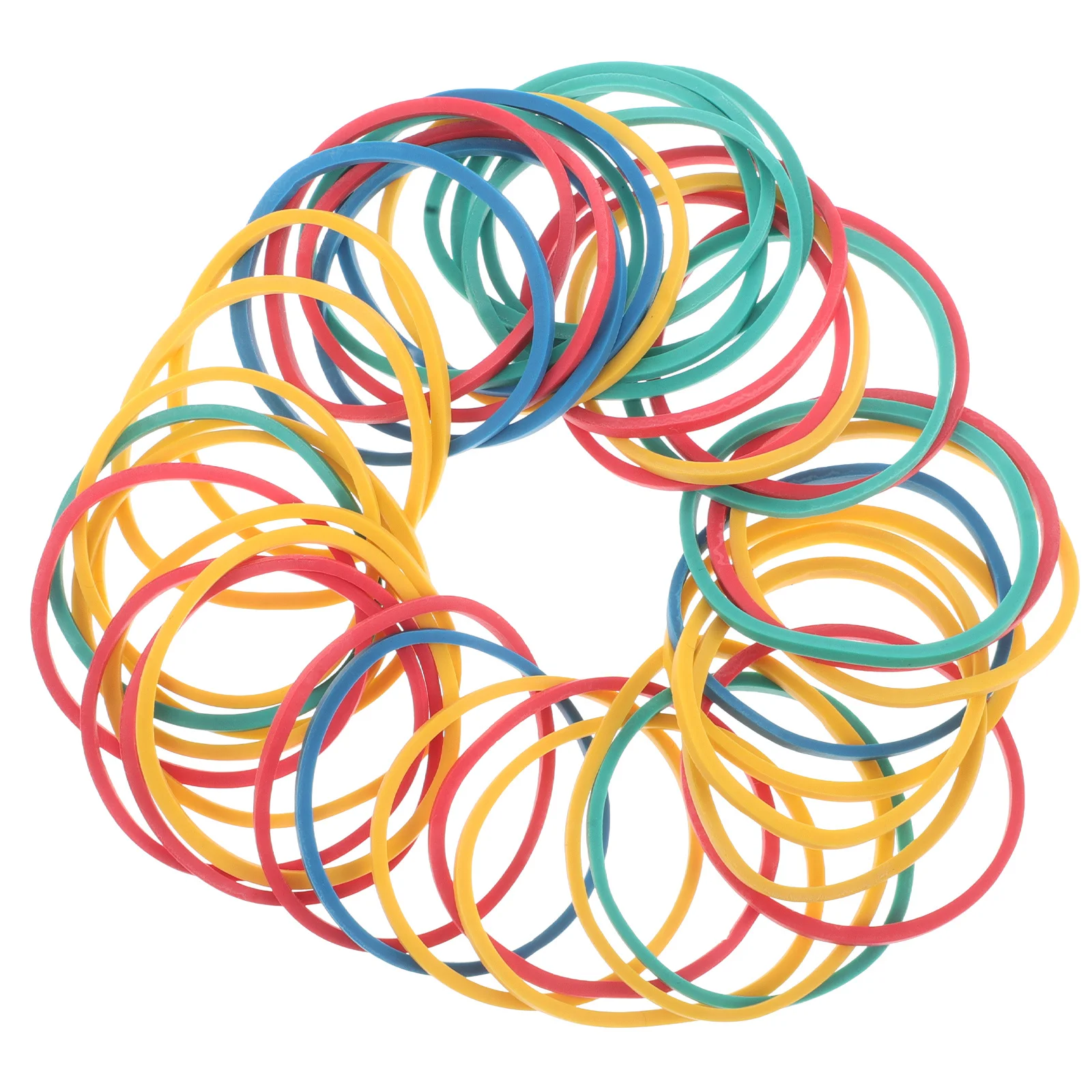 60 قطعة الأربطة المطاطية الملونة للوحات Geoboards السائبة أربطة مرنة صغيرة مكتب المنزل المدرسة استخدام الحرفية حلقات ربط التخزين المنزلي #3