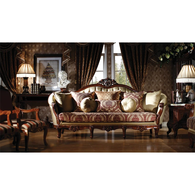 High quality Victorian classic sofa set design Turkish living room furniture sofa set sofa set living room furniture