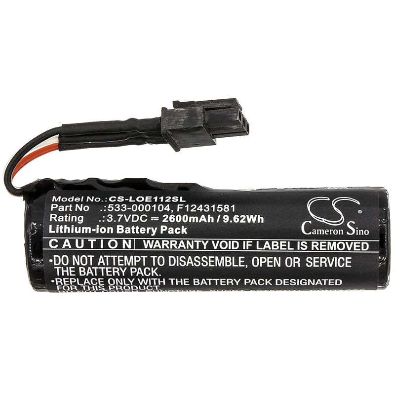 Batterie CS 2600mAh pour Logitech 533-000104 F12431581UE UlOscar UE MegaHON2 UE Kora HONS-00122 S00151 Oreilles HON2 S-00151