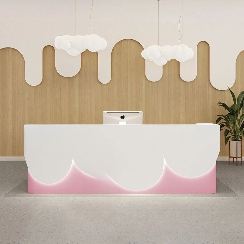 Early education bar, front desk of education and training institutions