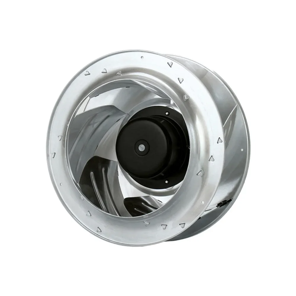 

24V/48V DC, obliquely magnetized EC stepless speed regulating motor External rotor centrifugal fan