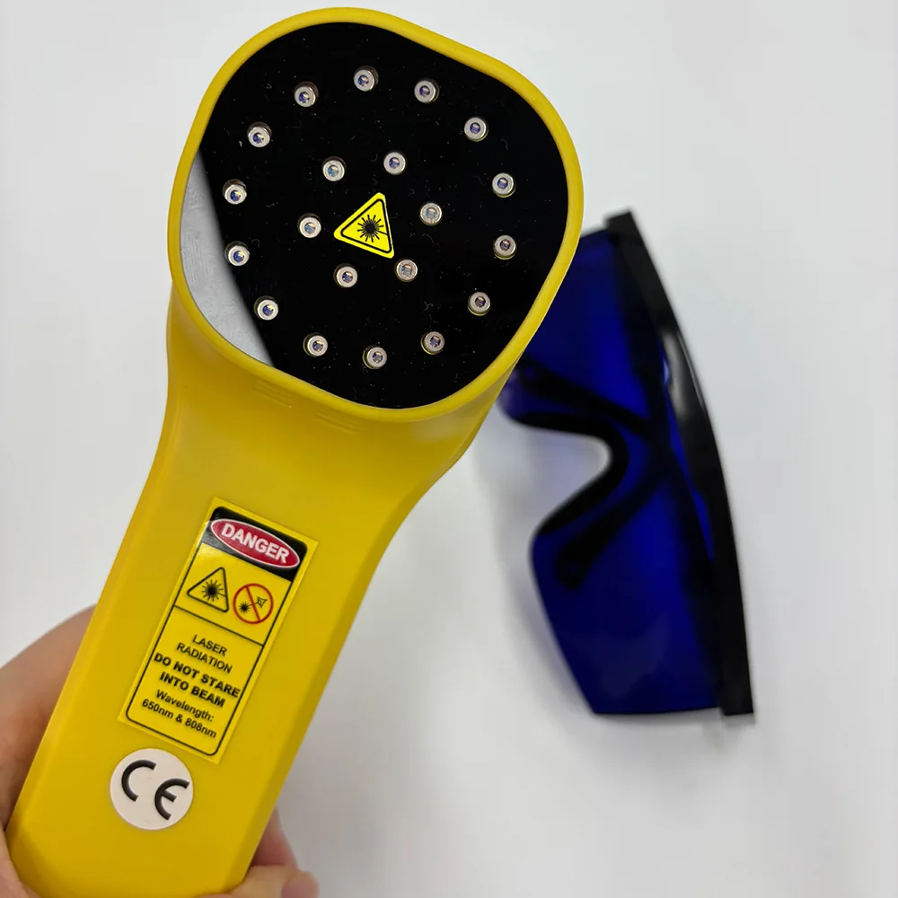 ZJZK Physiotherapy Cold Laser Therapy 808nm 650nm LLLT Pain Relief for Muscle Joint Inflammation Swelling Reduce Leg Massage