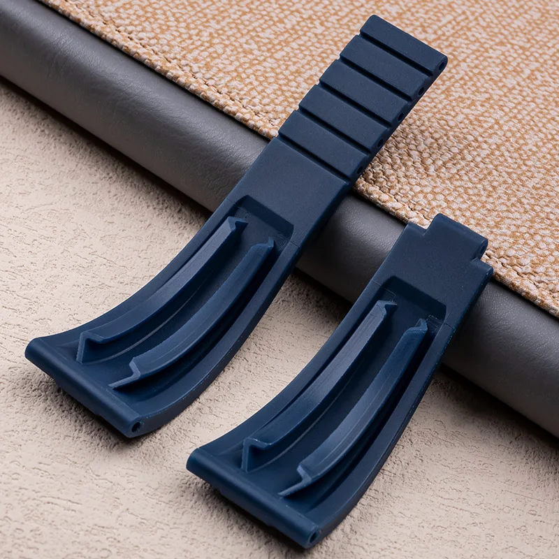 Ремешок 9x16 мм для часов Rolex, универсальный сменный ремешок, резиновый браслет для мужчин и женщин, водонепроницаемый браслет, аксессуары 21 мм