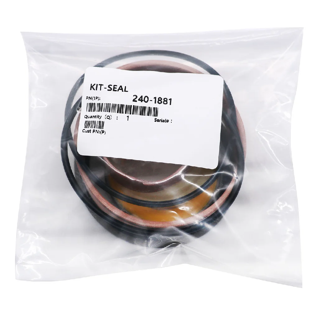 238-8157 240-1881 240-9538 242-2539 244-2067 Lift Dozer Cylinder Seal Kit For Crawler Dozer D8r D8t