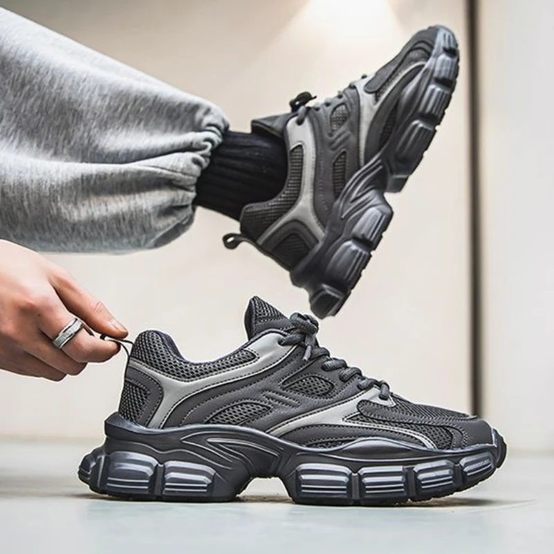 

Low-Top Thick Platform Male Sports Shoes Tennis Deals All Brands Hiking Trekking Stylish On Sale Jogging Men's Casual Sneakers