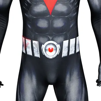 Neues Nightscream Batman Cosplay-Kostüm, schwarzer Overall, Helm, maßgefertigt 10 best sales Batman Fantasia - №6