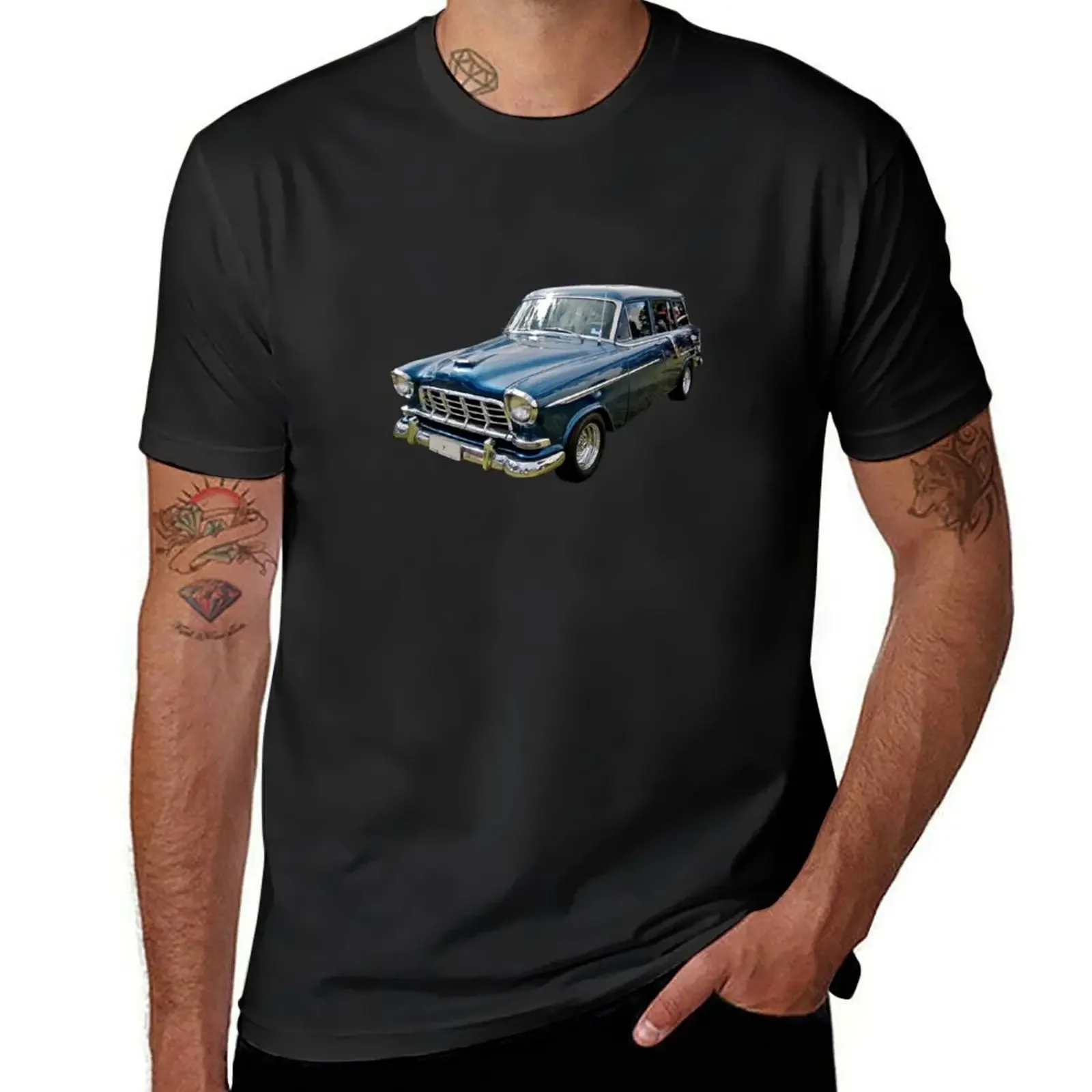 

Blue FC Holden Station Wagon T-Shirt Luxury man rapper graphic tees Clothing Personalized t-shirt big and tall t shirts for men