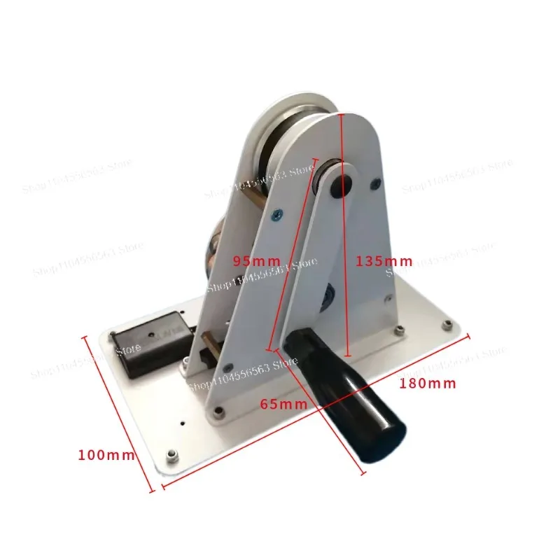 

Hand generator, emergency USB charging 12V permanent magnet, physical electromagnetism, teaching demonstration