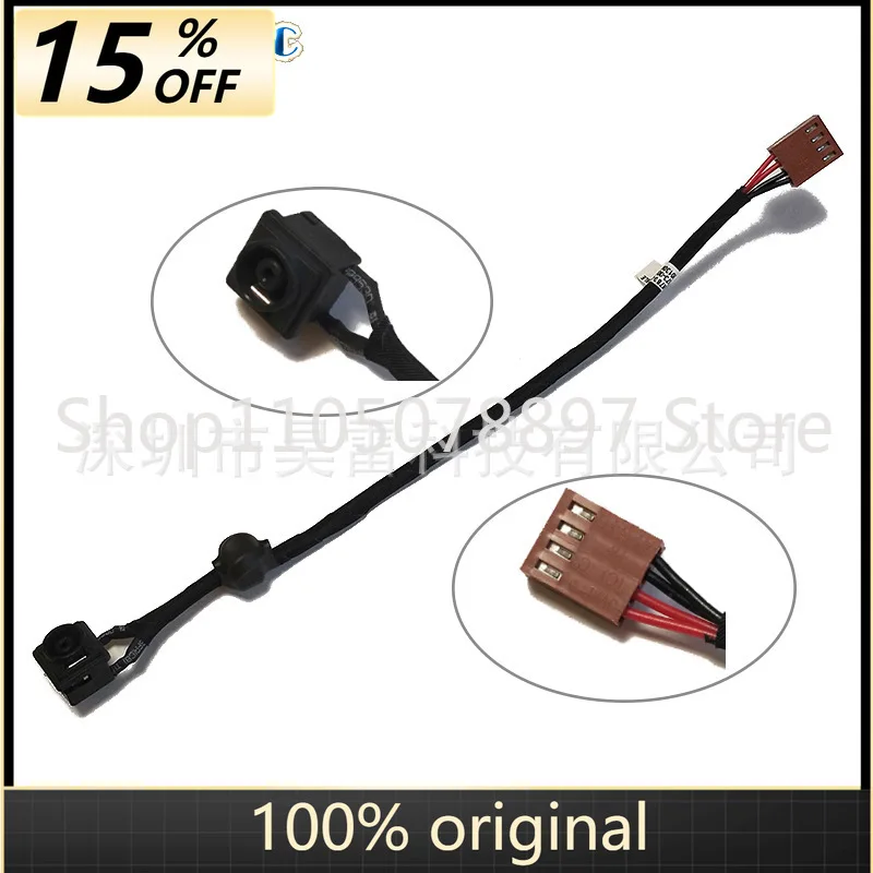 Para SONY Vaio VGN-AW150Y VGN-AW11SR Soquete de alimentação DC com interface de cabo