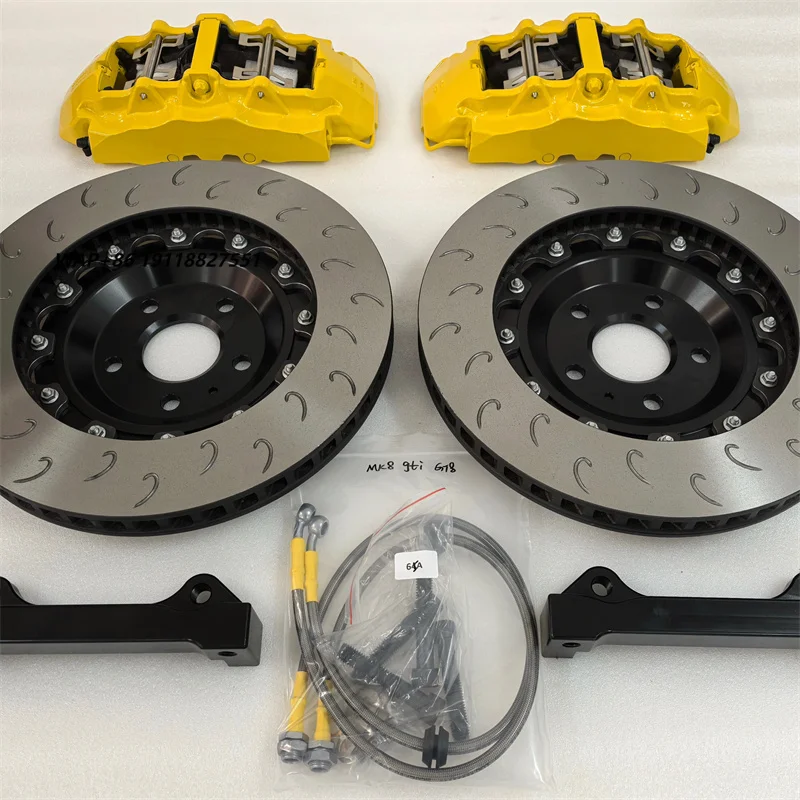 

Performance Upgrade Brake Kit 8 Piston GT8 Caliper Racing Front Wheel for G500 G63 GLE GLS