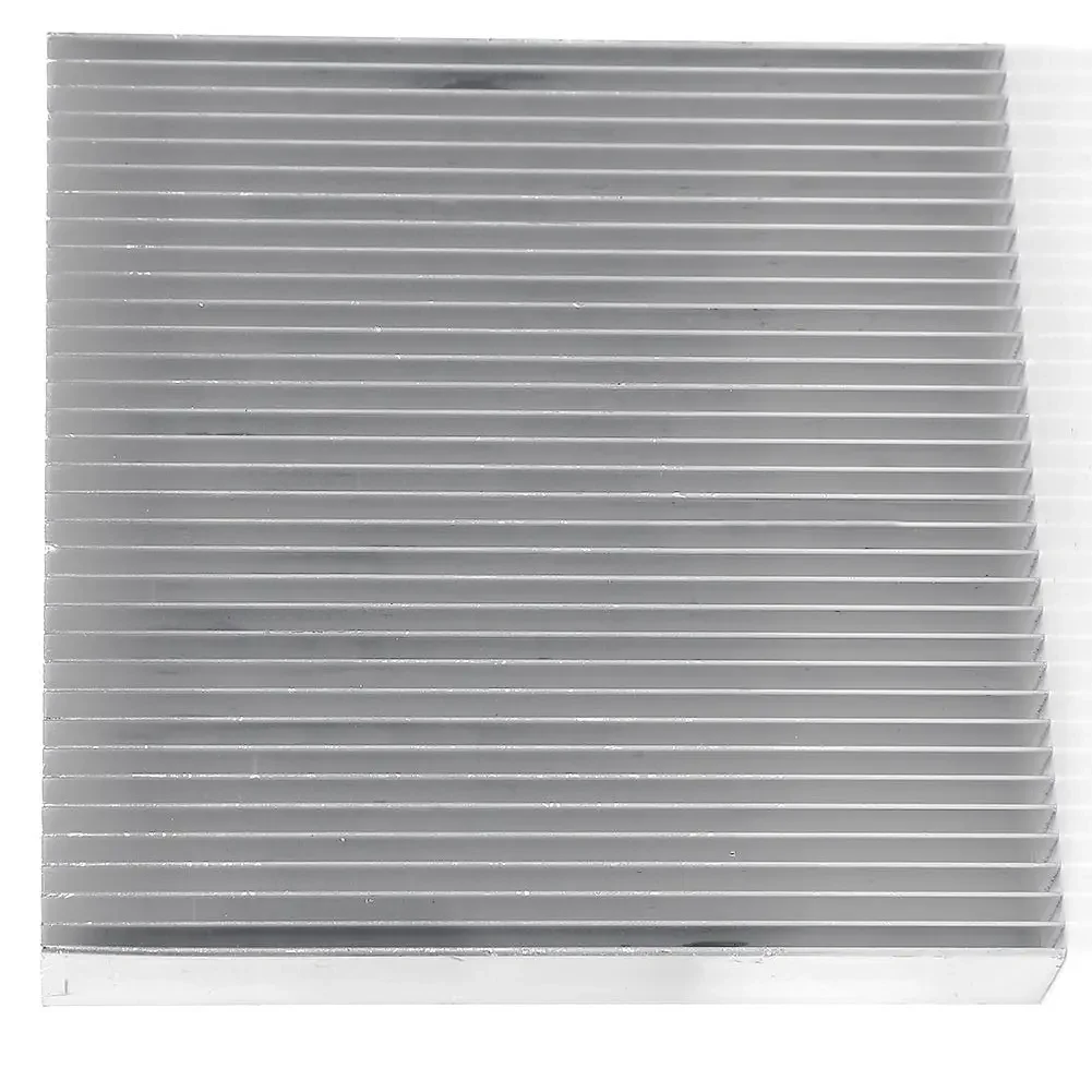 90x90x15MM Aluminium Heat Sink Suitable for all kinds of small DC converter boards, LEDs, power supply ICs, transistors, etc.