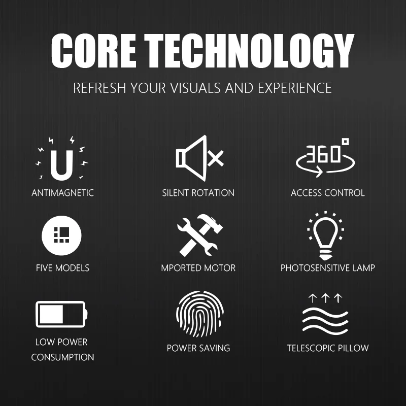 High-end Leather Watch Winder Safe Smart Drawer Safe With Fingerprint Lock