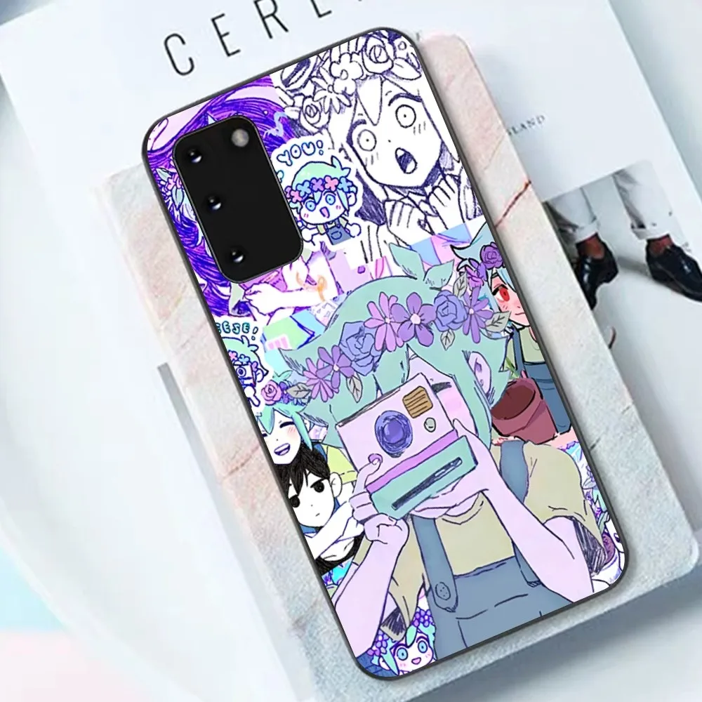 Omori Game Anime Phone Case For Samsung S 9 10 20 21 22 23 30 23plus lite Ultra FE S10lite Fundas