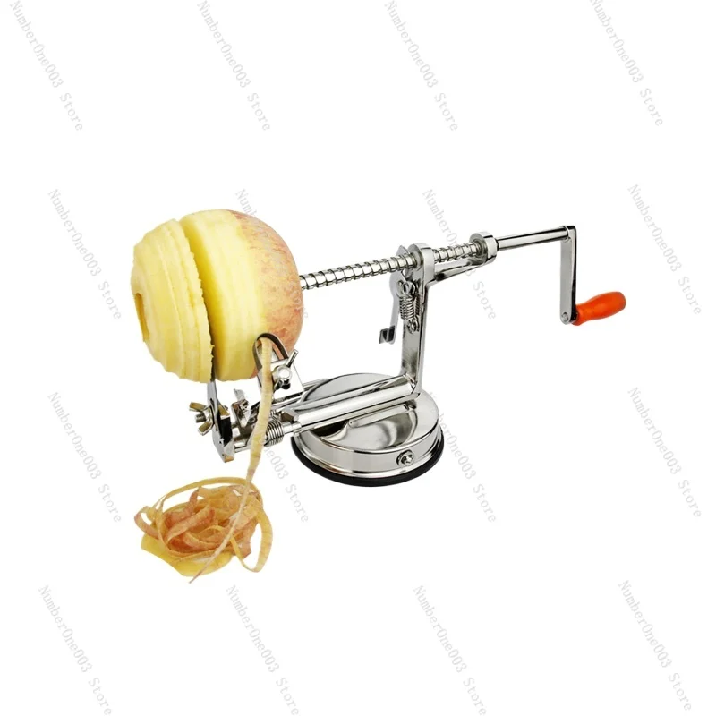 

3-in-1 Manual Apple Peeler Corer Slicer – Multifunction Hand Crank Fruit Peeling Machine