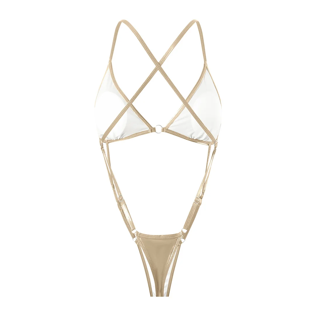 Sexy Cross-Back Extreme String Mini Micro Thong Einteiliger Badeanzug Damen Bademode Monokini Badeanzug Badebekleidung V7113 – Detail 8