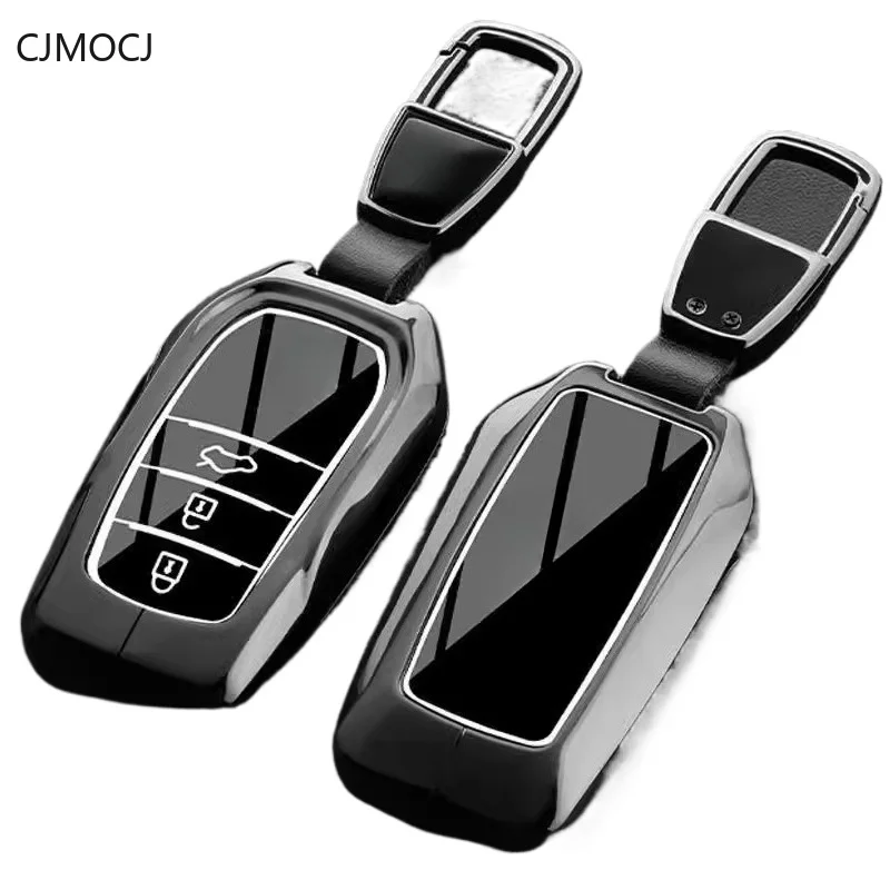 

Universal Key Cover for 2024 Toyota Avalon Hybrid/2.0L Key Case Full Protection Shell Keybag Keychain