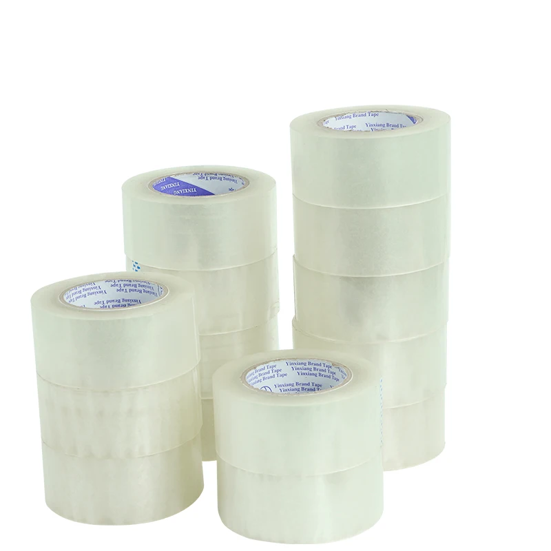 

Прозрачная белая упаковочная лента шириной 44 мм, сверхпрочная упаковочная лента для транспортировки, мобильные уплотнительные декоративные клейкие ленты