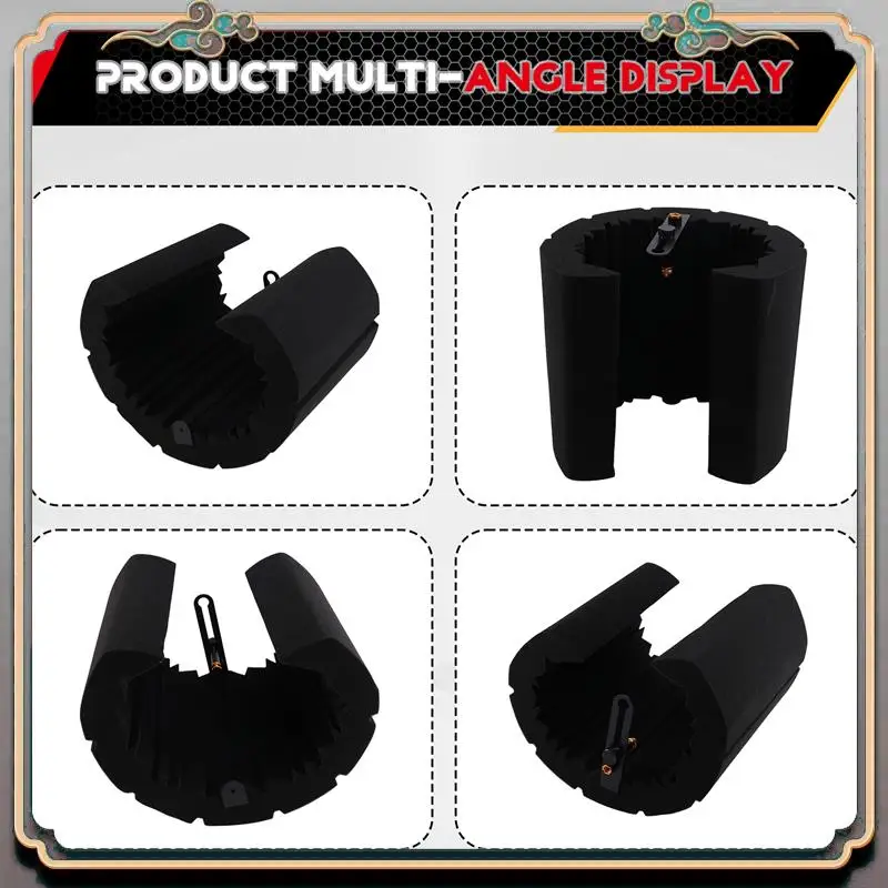 A46M-Soundproof Sponge Microphone Isolation Shield Professional Studio Recording Mic Sound Absorb Shield view 2