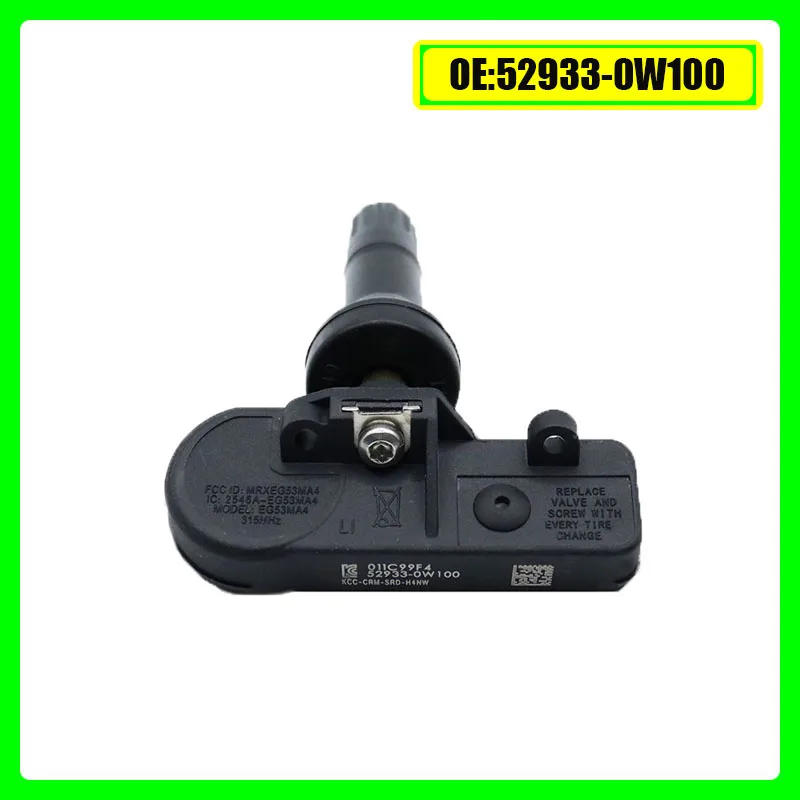 TPMS Tire Pressure Sensor For Hyundai Santa Fe 2009-2012 Spare Parts 52933-0W100 529330W100