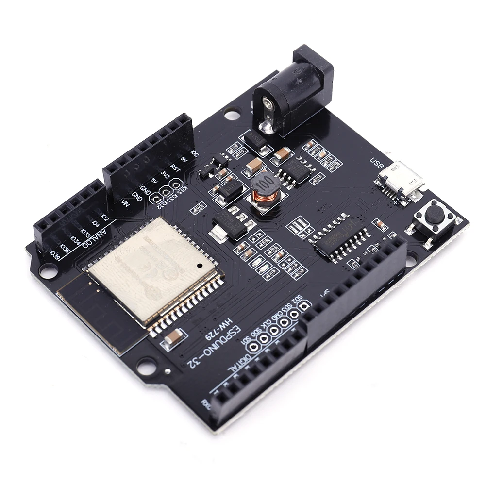 ESP32 Development Board 4MB Flash DC 5V-12V Compatible with for Arduino WiFi Bluetooth-compatible CH340 Development Board