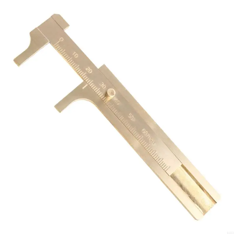 

B46D Pocket Sliding Gauge Caliper 0-80mm for Measuring Jewelry Bead Vernier Caliper