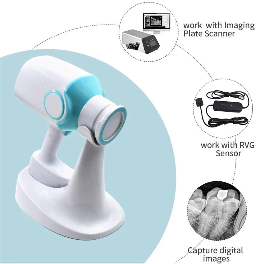 New Portable Dental X Ray Camera Original HyperLight X-ray Unit Machine Wireless RVG Image work with Sensor System