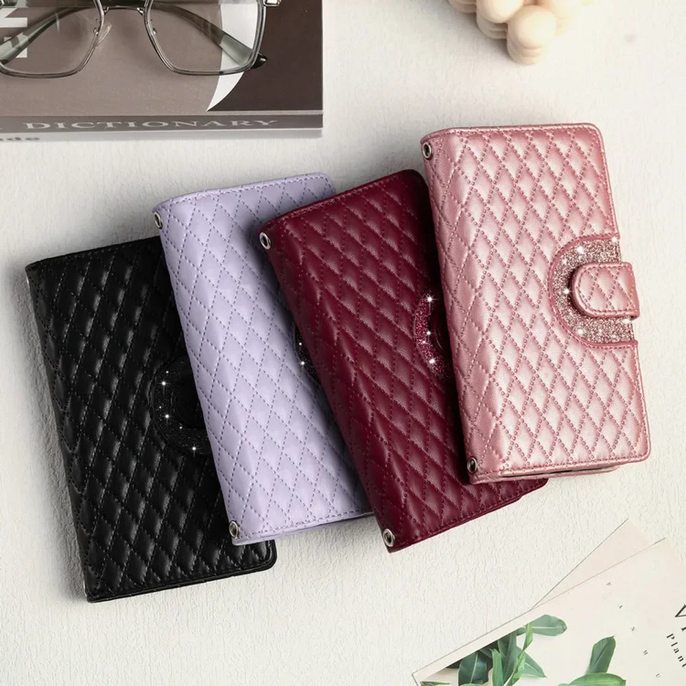 For Xiaomi Poco F5 X5 X4 X3 M3 M4 Pro X 4 GT 5G Crossbody Zipper Wallet Leather Case For Poco X3 NFC X5 F 5 M5S M5 F4 F3 Cover