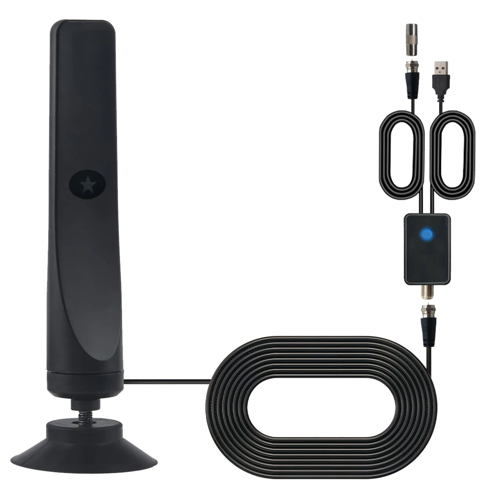 

ТВ-антенна Внутренняя цифровая ТВ-антенна для Smart TV 1080P Все телевидение Внутренняя высокая четкость Terrestrial Wave DigitalTV F